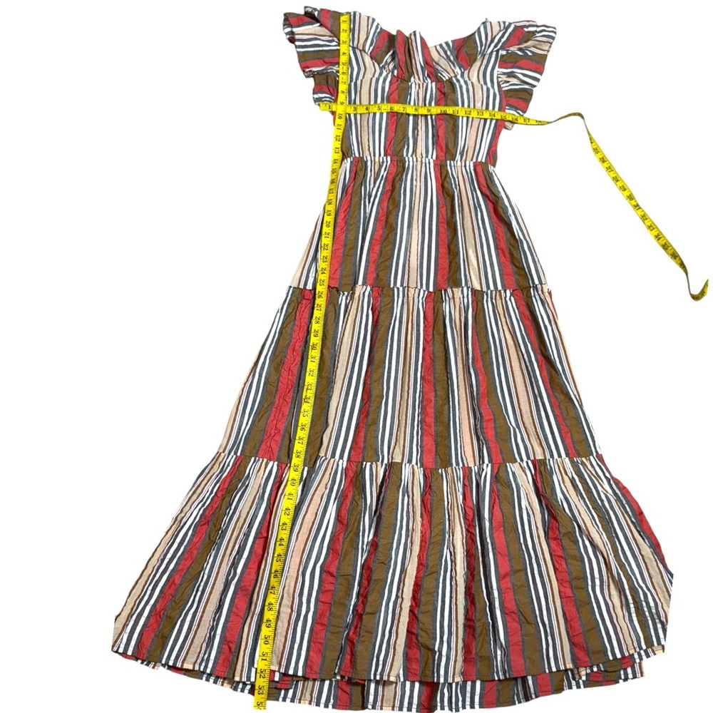 Ulla Johnson Verena Poppy Striped Maxi Dress Size 4 - Picture 4 of 7